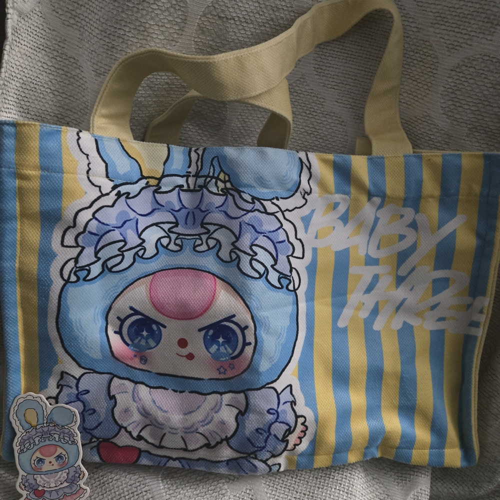 Baby Three- Lolita's Dream Tote Bag- Confirmed Sugar Satin